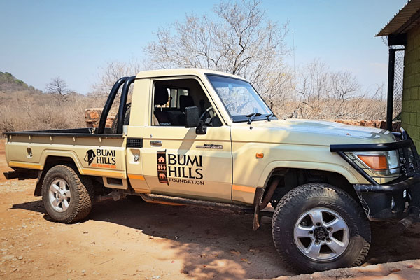 New Toyota Landcruiser for Anti Poaching Team